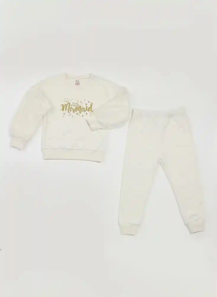 Conjunto Largo 1t-ivory