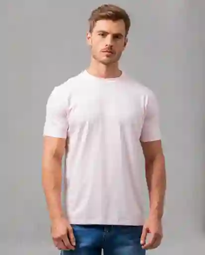Camiseta Hombre Rosa XL 100F101_ROS122905 Rifle
