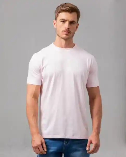 Camiseta Hombre Rosa XL 100F101_ROS122905 Rifle