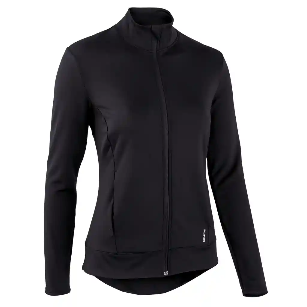 Chaqueta de Fitness Para Mujer Domyos 100 Negro