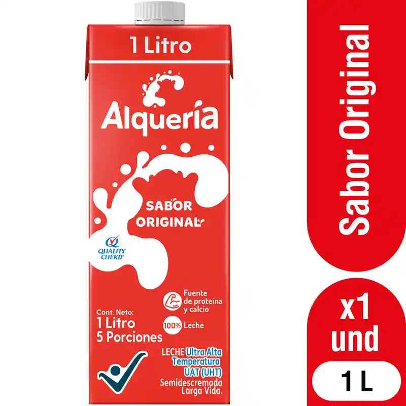 Alqueria Leche Entera Tetra Sabor Original