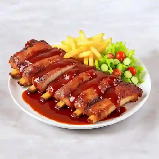 Costillas Bbq de la Casa 500G