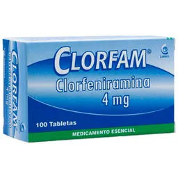 Clorfam Tabletas (4 mg)