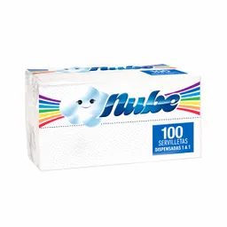 Nube Servilletas Blancas Dispensada