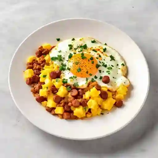 Huevo Con Chorizo