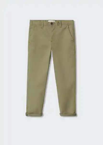 Pantalón Piccolo Khaki Talla 08 Niños Mango