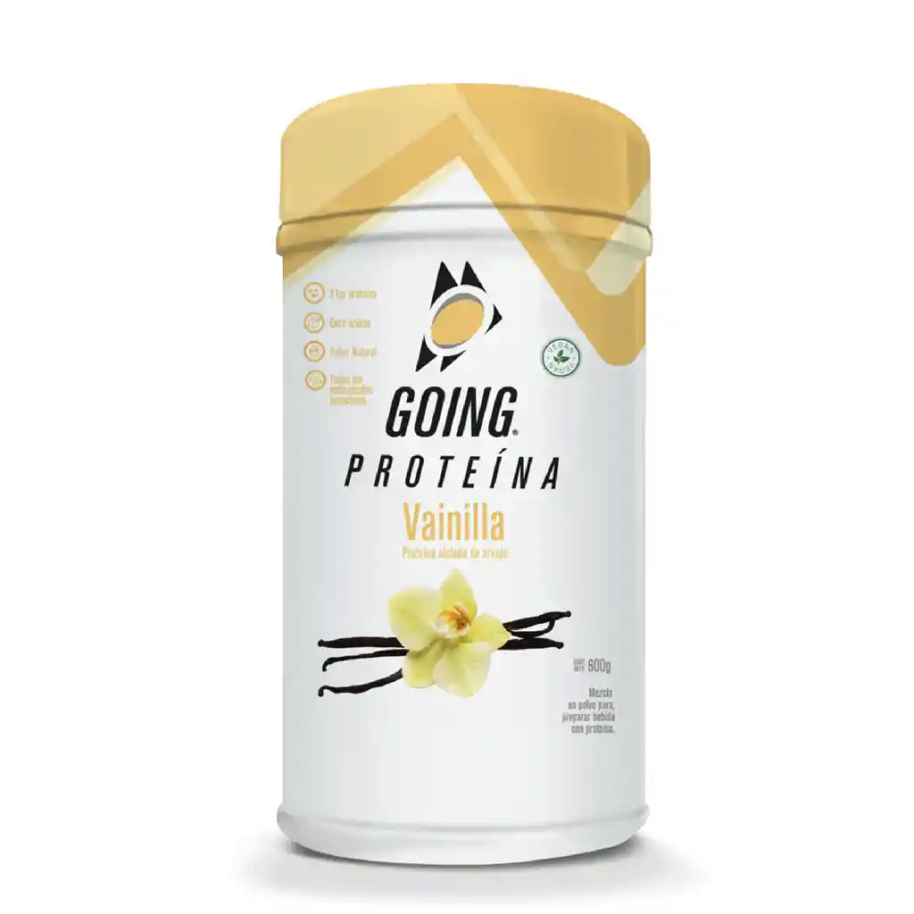 Tarro de Proteínade Con de Proteína Sabor a Vainilla Going