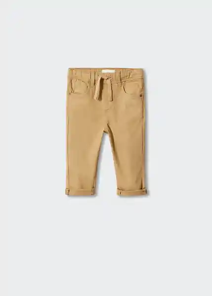 Pantalón Cord Mostaza Talla 67 Niños Mango