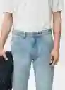 Jean Bob Tejano Claro Talla 44 Hombre Mango