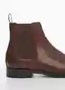 Botines Monovar Marrón Talla 43 Hombre Mango