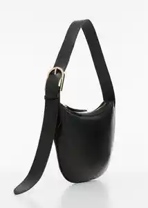 Bolso M Ivory Negro Talla 99 Mujer Mango