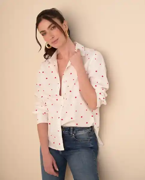 Camisa Crudo Nevisca Claro Talla Talla S 611G037 Esprit