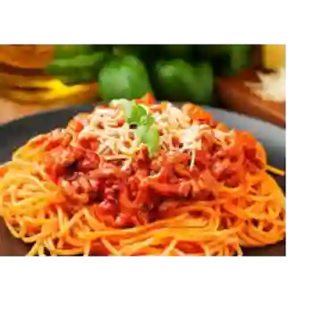 Spaguetti a la Bolognesa