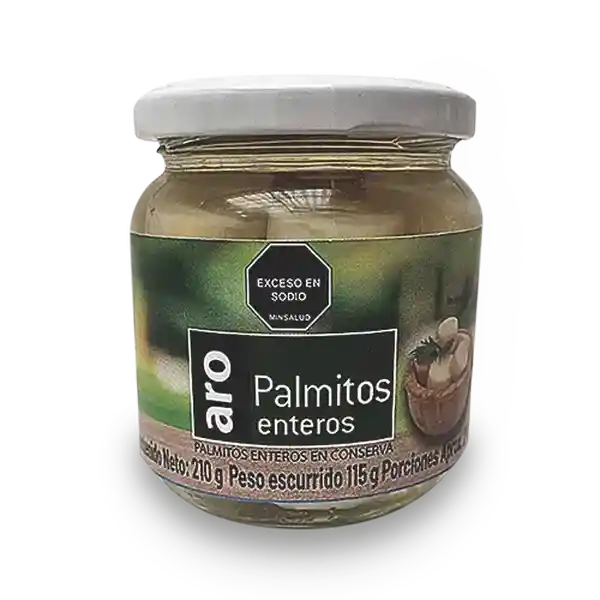Aro Palmito Entero en Conserva
