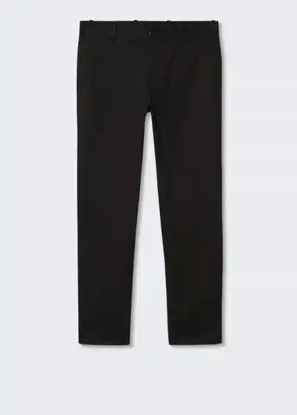 Pantalón Graham Negro Talla 38 Hombre Mango