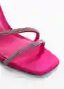 Sandalias Maybef Fucsia Talla 42 Mujer Mango