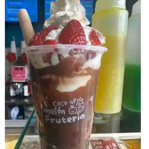 Fresas con Crema y Nutella