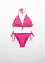 Bikini Glitter Fucsia Talla 18 Niña Mango