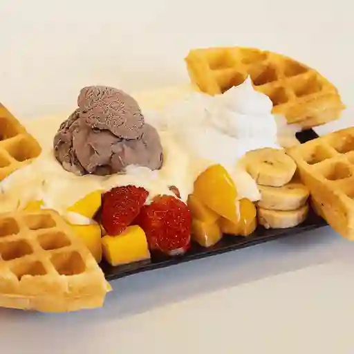 Waffle cazuela