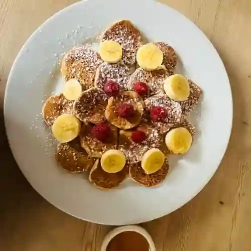 Pancakes Integrales con Frutas