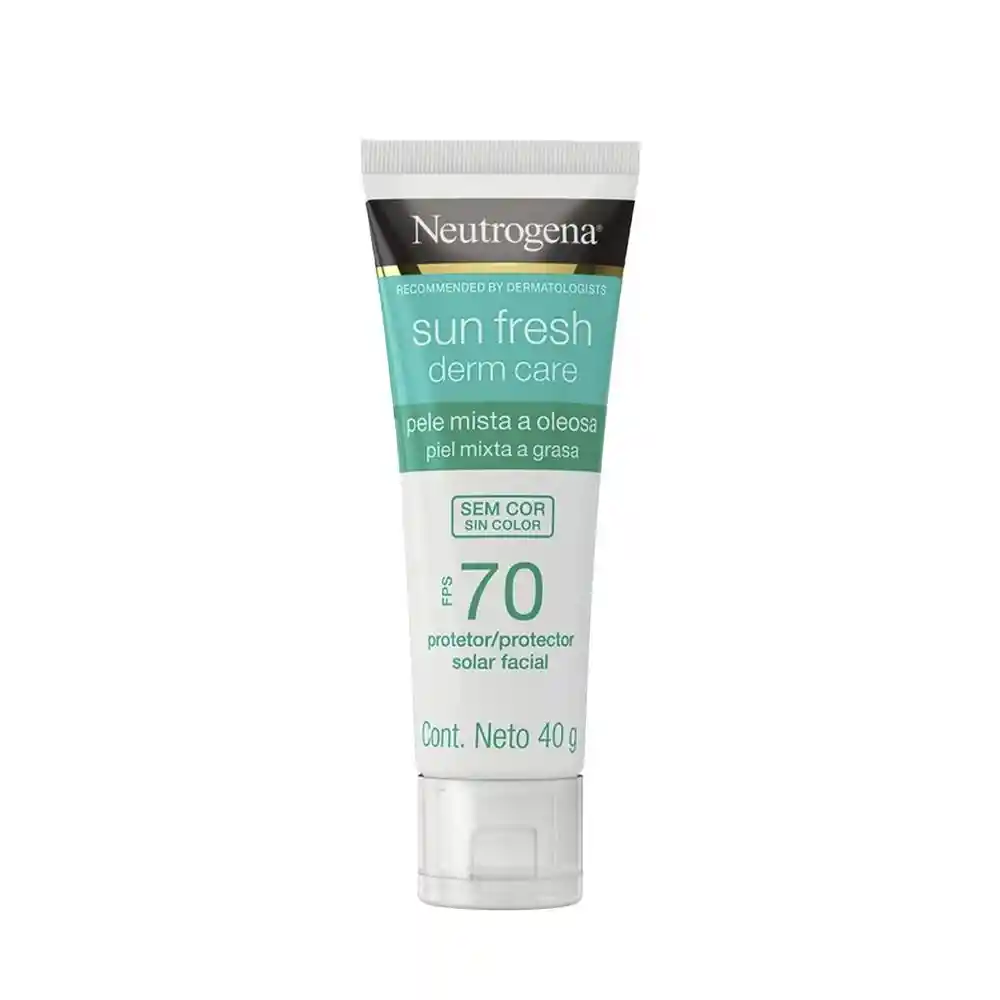 Neutrogena Protector Solar Facial Sun Fresh Sin Color Fps 70