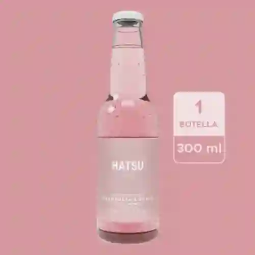 Soda Frambuesa Rosas Hatsu 300ml