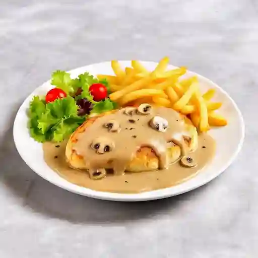 Pechuga Champiñones