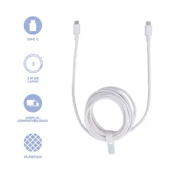 Cable de Carga Rápida y Datos Usb Tipo C Serie Miniso