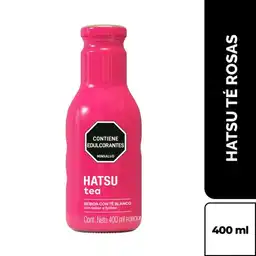 Hatsu té Rosa Vidrio 400 mL