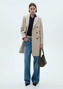 Abrigo Dali Piedra Talla 28 Mujer Mango