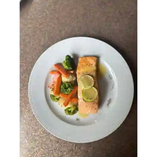 Salmón a la Meniere