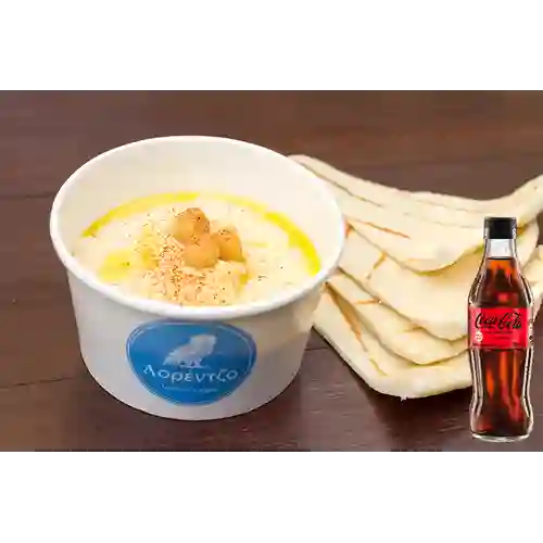 Combo Hummus + Coca Cola Sin Azúcar 300ML
