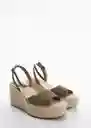 Sandalias Alex Crudo Talla 37 Mujer Mango