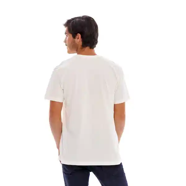 Marithé Francois Girbaud Camiseta Blanco Triángulo Talla S