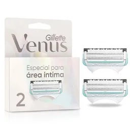 GILLETTE Venus Área Íntima Repuestos Cuchilla de Afeitar Mujer Máquina de Afeitar con Barrera Anti irritación Depilación Zona Íntima 2 Uds