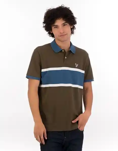 Polo Hombre Verde Talla X-Small American Eagle 51659214