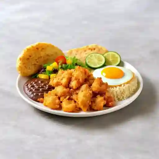 Bandeja Con Chicharron