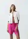 Camisa Mujer Crudo Abedul S 412G313 Naf Naf