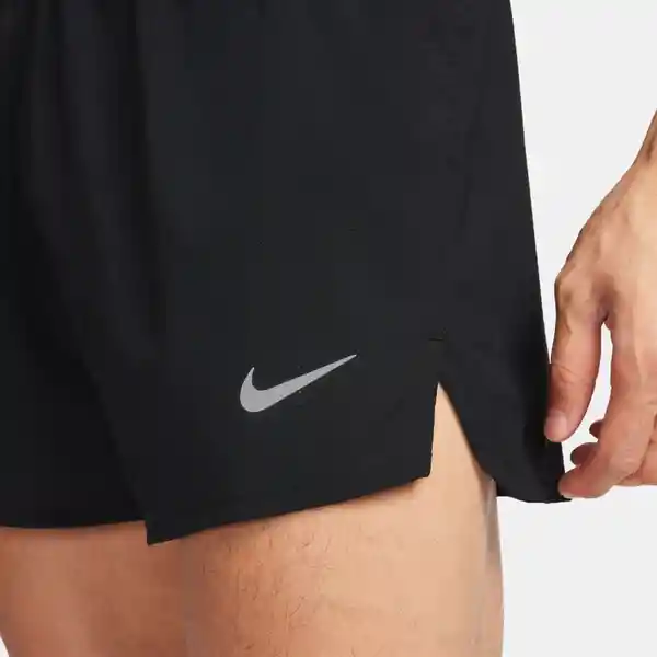 Nike Short Df Fast 3in Bf Para Hombre Negro Talla XL