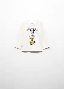 Camiseta Crew Off White Talla 72 Niños Mango