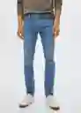 Jeans Jan Tejano Medio Talla 40 Hombre Mango