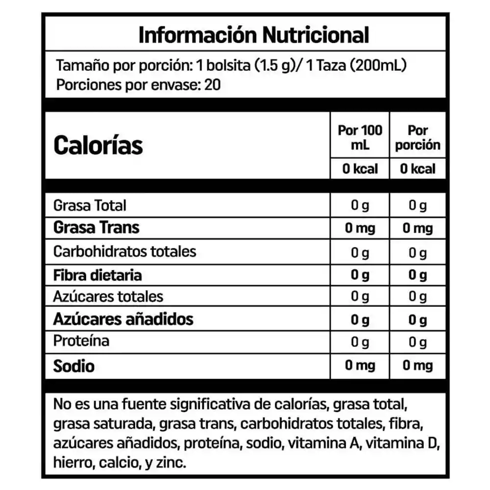 La Teresita Infusión Vida Sabor Surtido