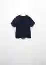Camiseta Littlep Navy Talla 66 Niños Mango