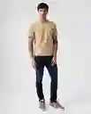 Camiseta Hombre Beige Talla L 842G004_BEI131106 Americanino