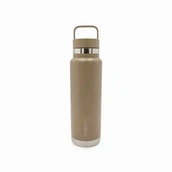 Termo Doble Pared Almendra 600 mL Ambiente Gourmet