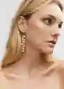 Pendientes Raegan Oro Talla 99 Mujer Mango