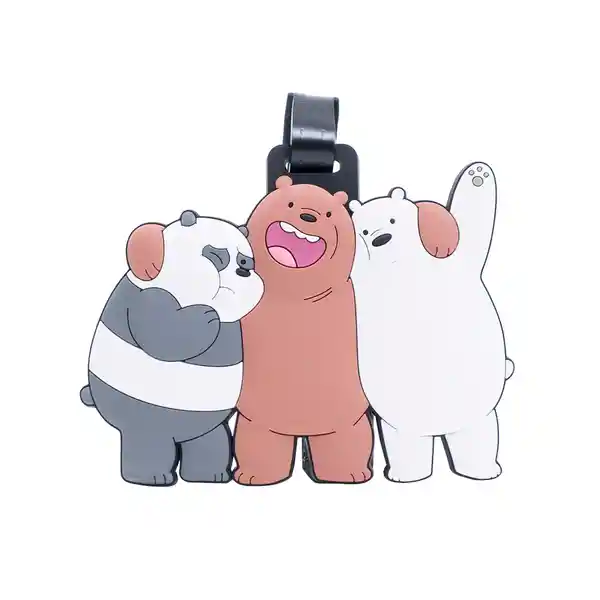 Miniso Etiqueta Para Viaje we Bare Bears Abrazo