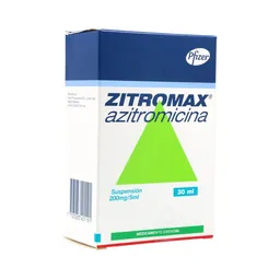 Zitromax Suspensión (200 mg/5 ml)