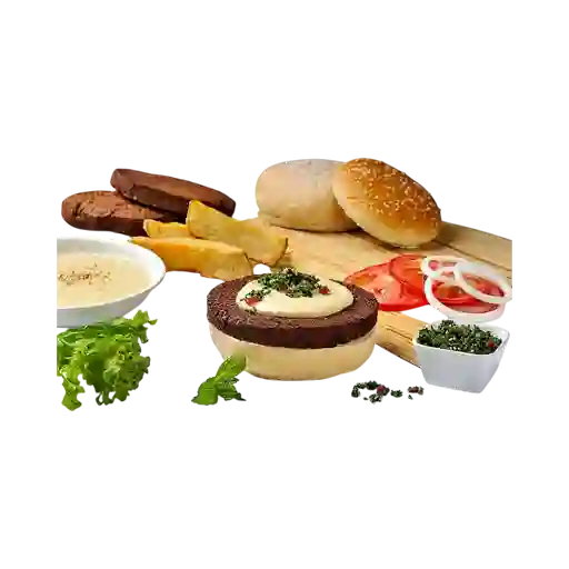 Hamburguesa Árabe Vegetariano