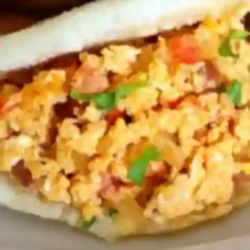 Arepa de Huevos Pericos